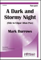 A Dark and Stormy Night Two-Part choral sheet music cover